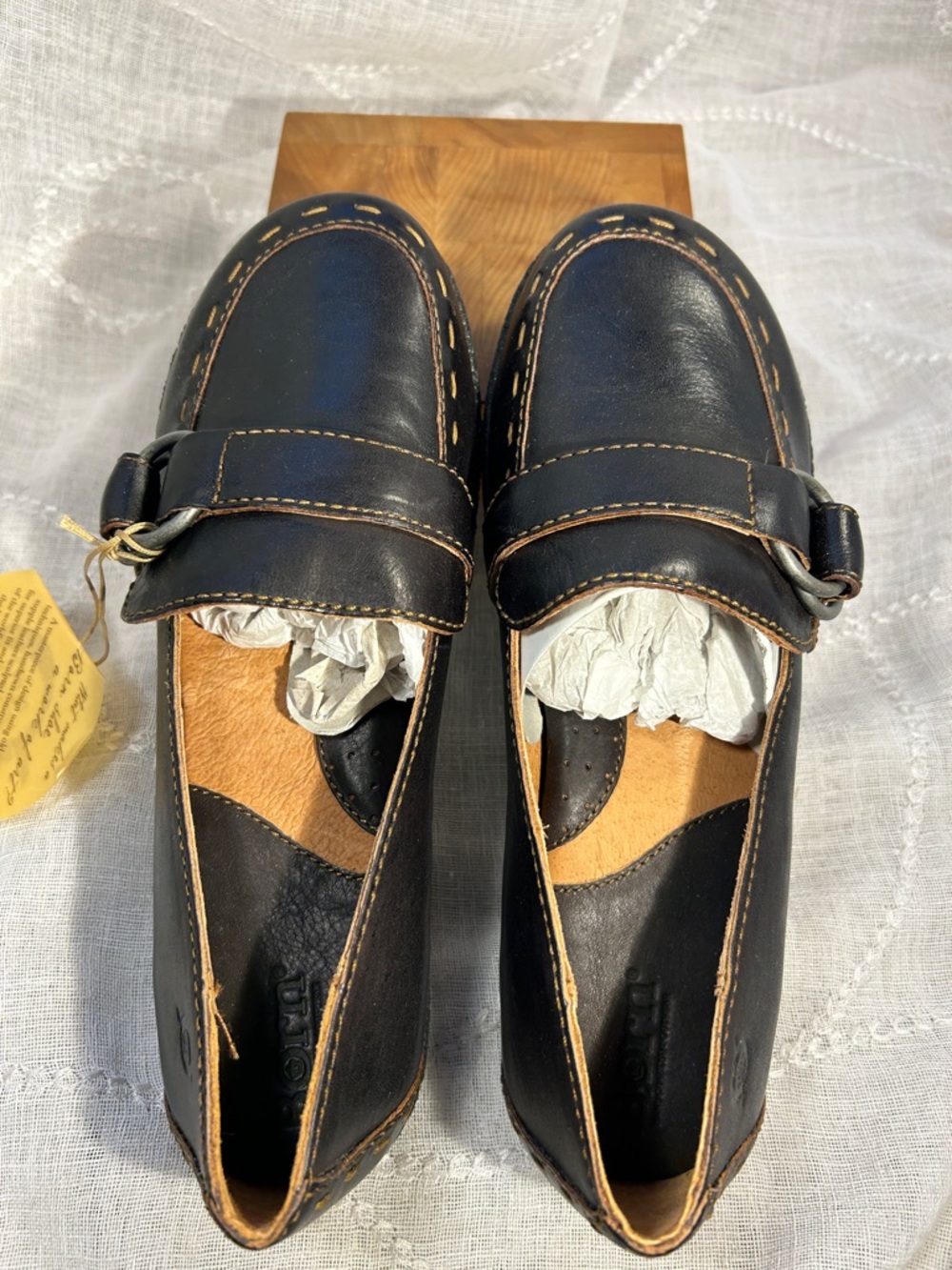 NWOT Born leather loafers - Picture 11 of 13